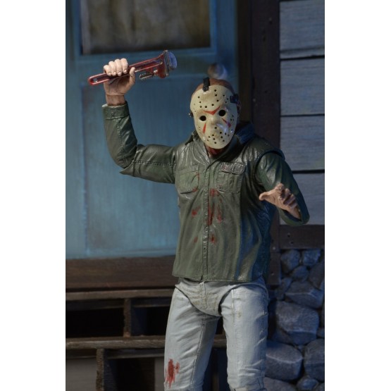 FIGURA 18 CM  JASON VIERNES 13  FRIDAY THE 13TH ULTIMATE PARTE 3 (3D)