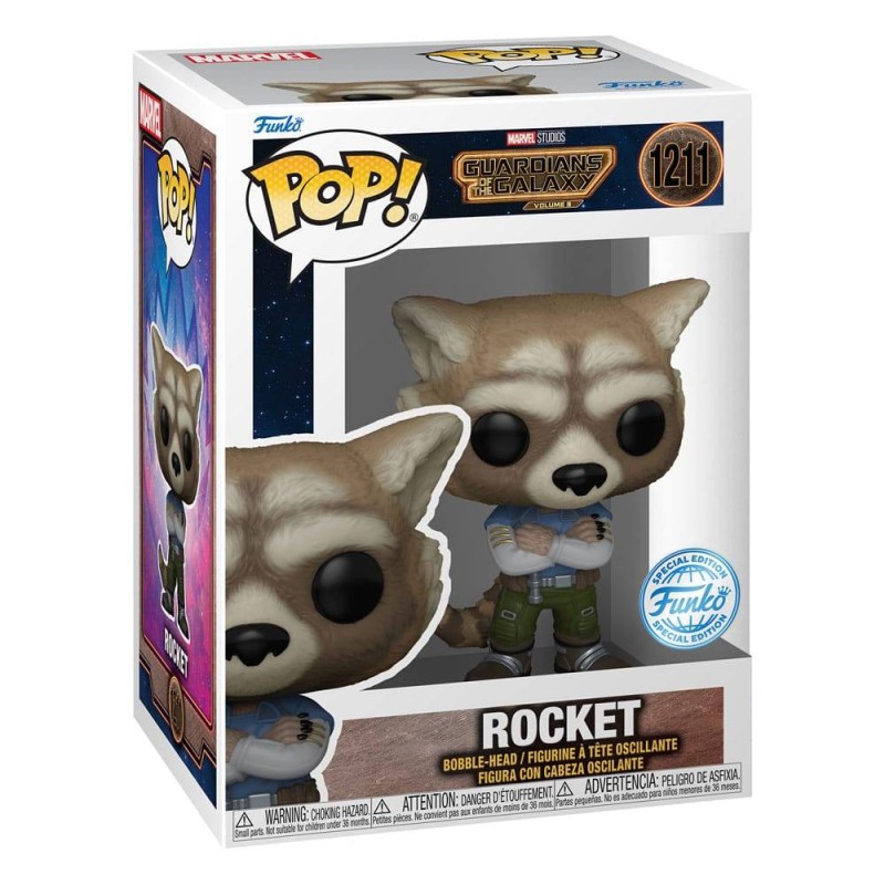 Funko POP! 1211 Rocket Special Edition (Guardians of the Galaxy vol. 3)