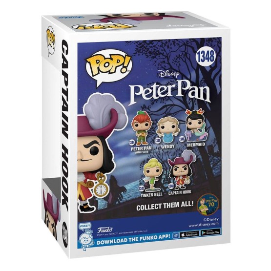 Funko POP! 1348 Captain Hook (Peter Pan 70)