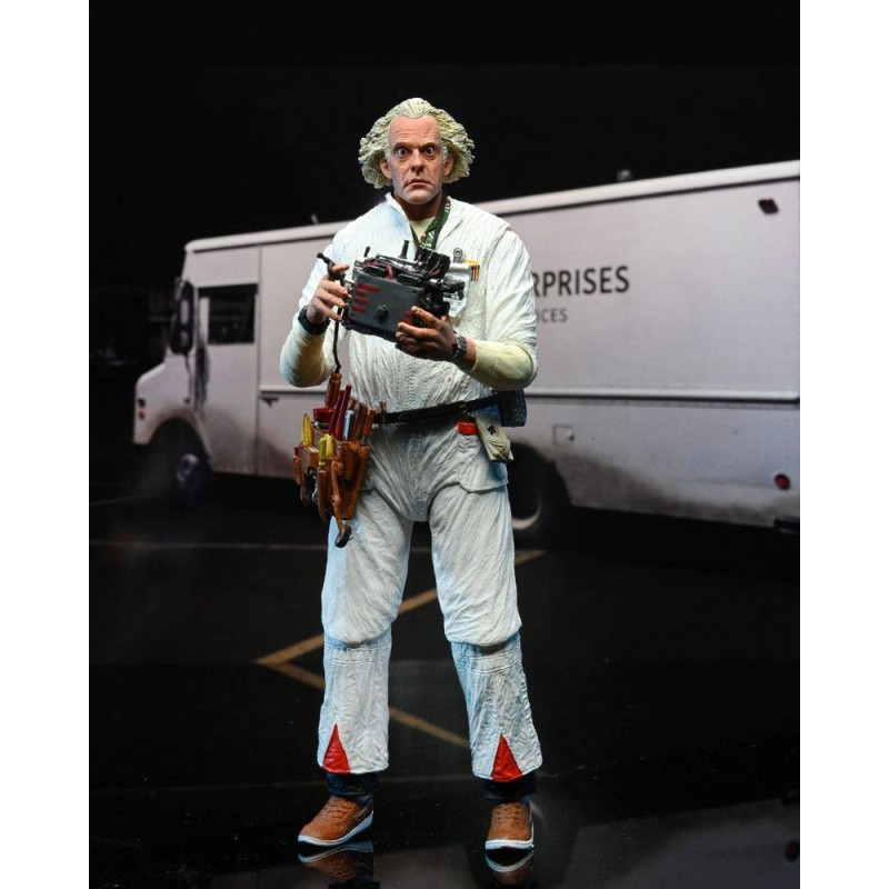 Doc Brown III (1985) Neca Ultimate Back To the Future 3 (Regreso al futuro 3) figura 18 CM