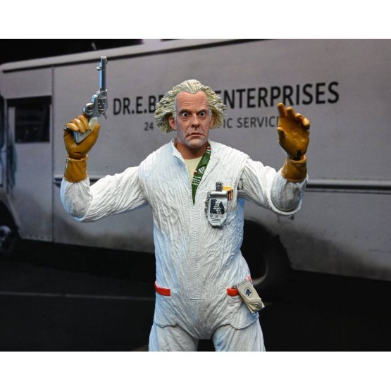 Doc Brown III (1985) Neca Ultimate Back To the Future 3 (Regreso al futuro 3) figura 18 CM