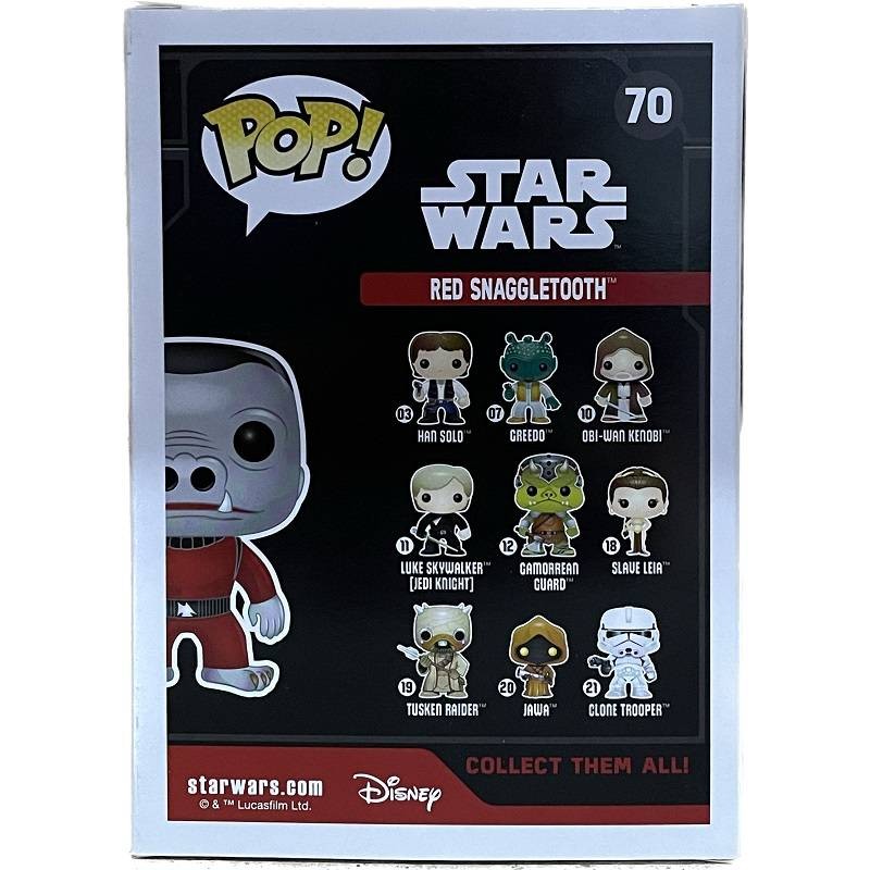 Funko POP! 70 Red Snaggletooth esclusivo Smuggler's Bounty (Star Wars)