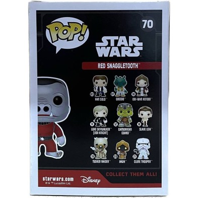 Funko POP! 70 Red Snaggletooth esclusivo Smuggler's Bounty (Star Wars)