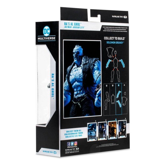 Ra's Al Ghul Batman: Arkham City DC Multiverse Build A Figura 18 cm