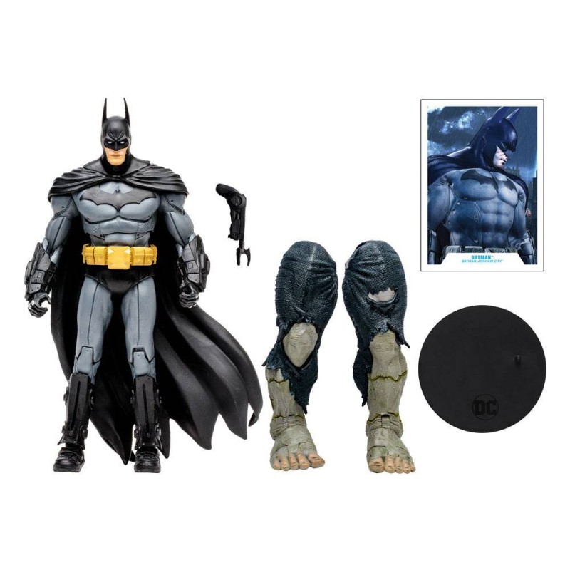 Batman Batman: Arkham City DC Multiverse Build A Figura 18 cm