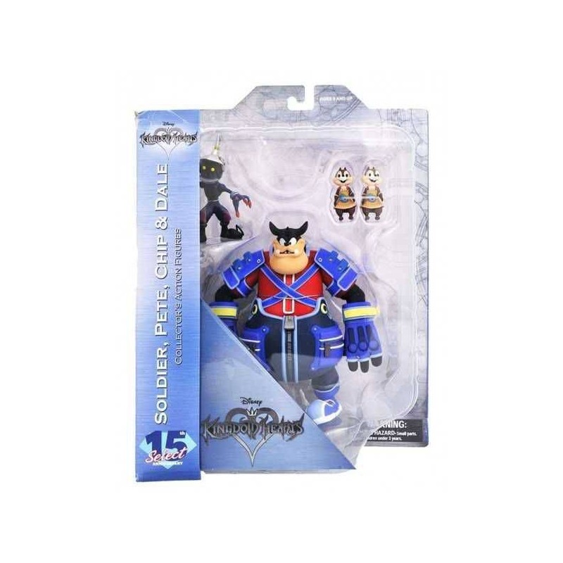 Soldier, Pete, Chip & Chop Kingdom Hearts pack figuras