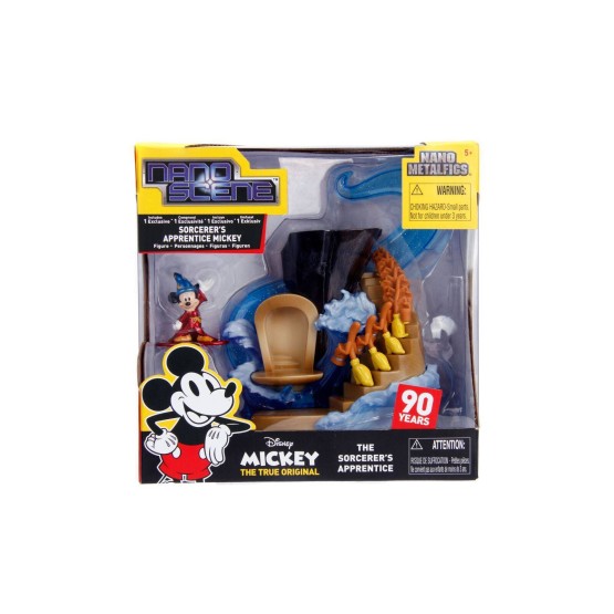 Mickey The Sorcerer's Apprentice Disney Nao Scene Metalfigs 7 cm