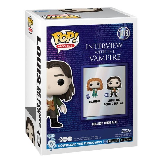 Funko POP! 1418 Louis de Pointe du Lac (Entrevista con el Vampiro)