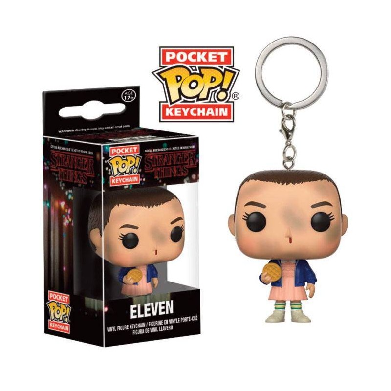 Eleven Pocket Pop Keychain! llavero 4 cm (Stranger Things)