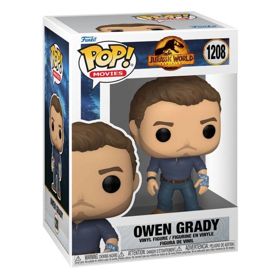 Funko POP! 1208 Owen Grady (Jurassic World: Dominion)