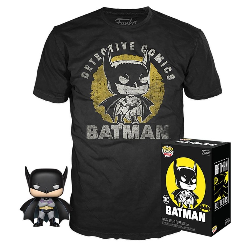 Batman POP! Tees figura y camiseta Talla M