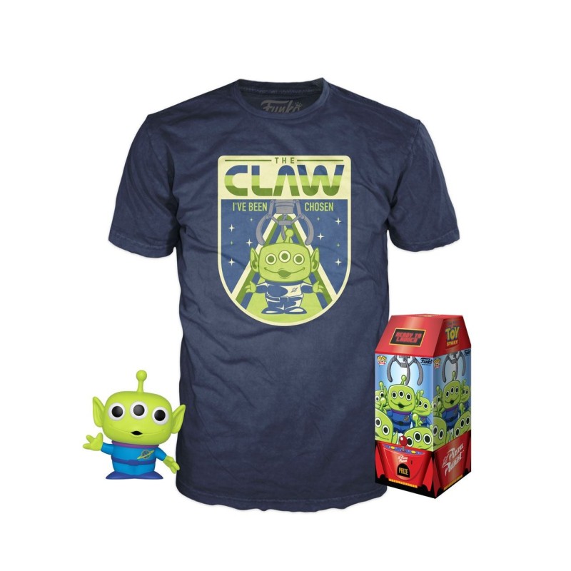 The Claw Toy Story POP! Tees figura y camiseta Talla M