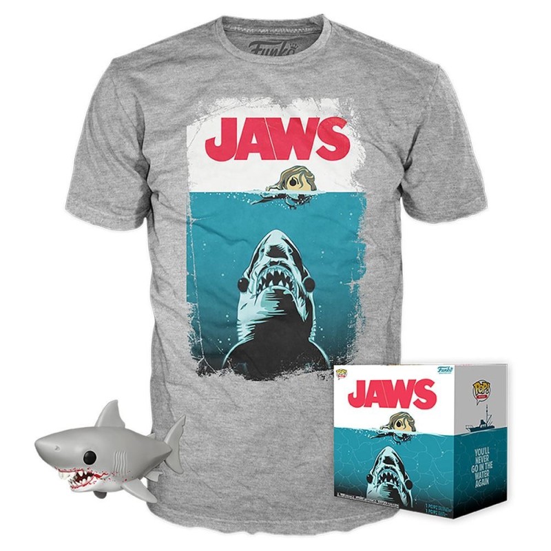 Jaws POP! Tees figura y camiseta Talla L