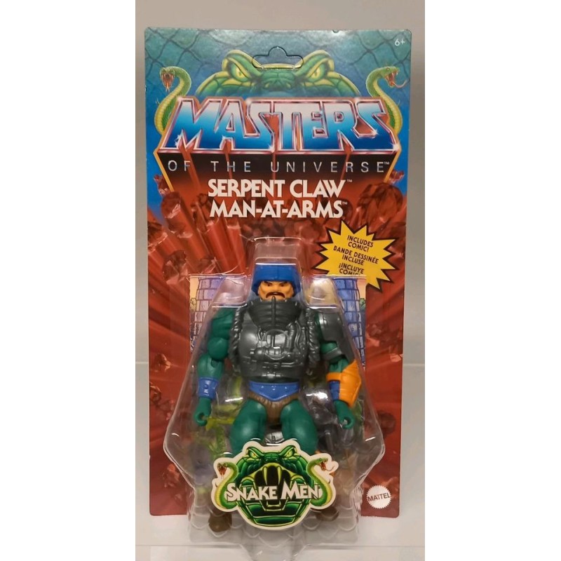 Masters of the Universe Origins Figuras14 cm Serpent Claw Man-at-Arms