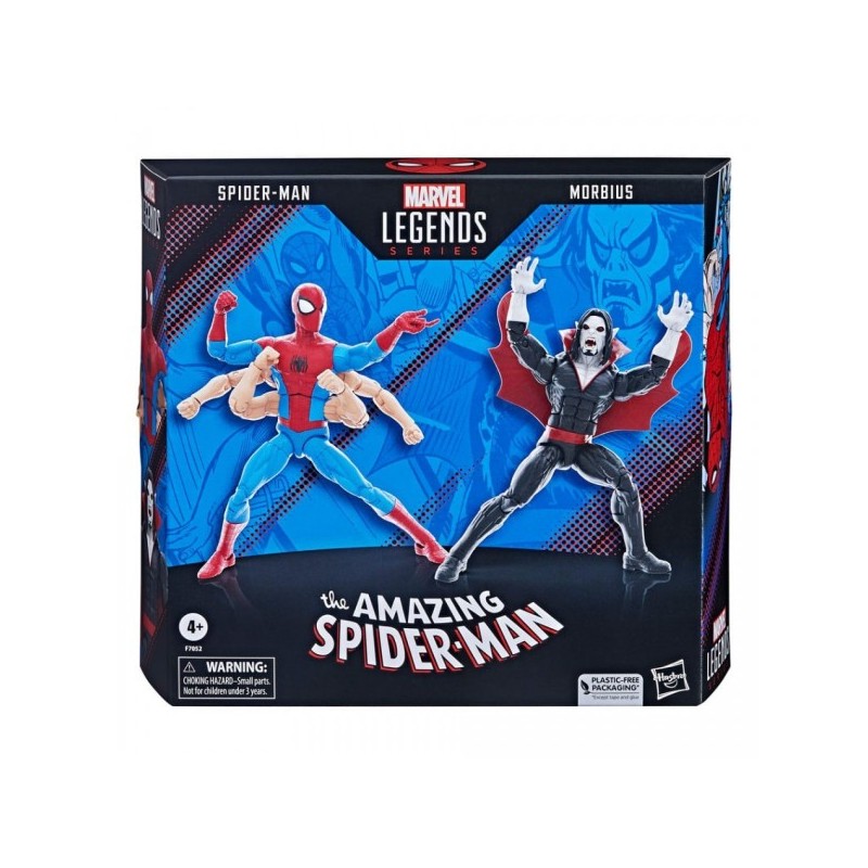 The Amazing Spider-man Morbius pack Marvel Legends figura 15 cm