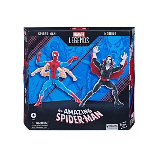 The Amazing Spider-man Morbius pack Marvel Legends figura 15 cm