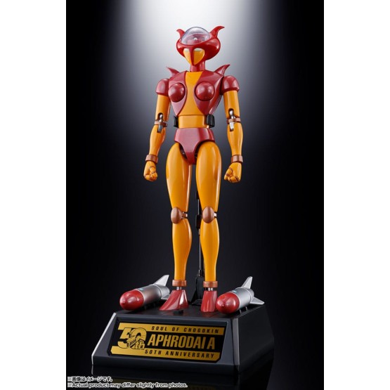 Aphrodai A vs GX-09R Minerva Mazinger Z Diecast Soul of Chogokin GX-08R figura 16 cm