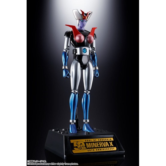Aphrodai A vs GX-09R Minerva Mazinger Z Diecast Soul of Chogokin GX-08R figura 16 cm