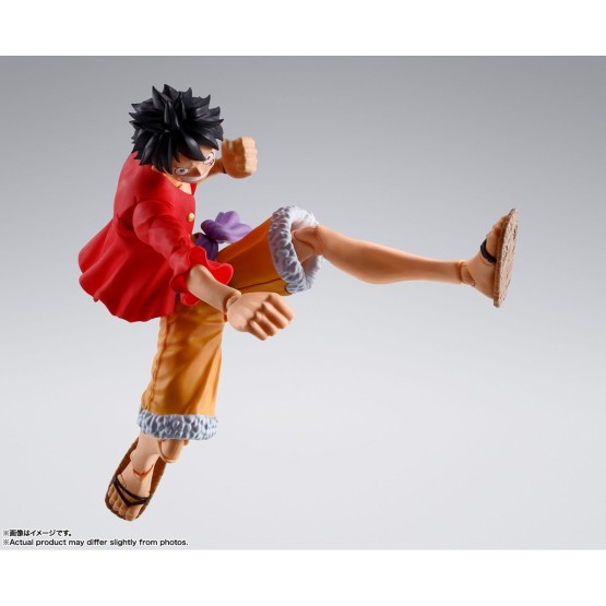 Monkey. D. Luffy S.H. Figuarts Raid of Onigashima figura 14 cm
