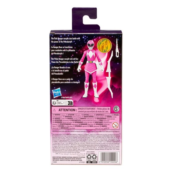 Pink Ranger Migthy Morphin Power Rangers figura 15 cm