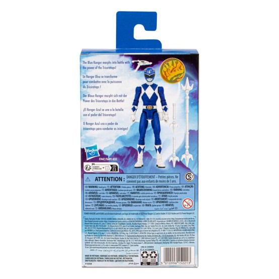 Blue Ranger Migthy Morphin Power Rangers figura 15 cm