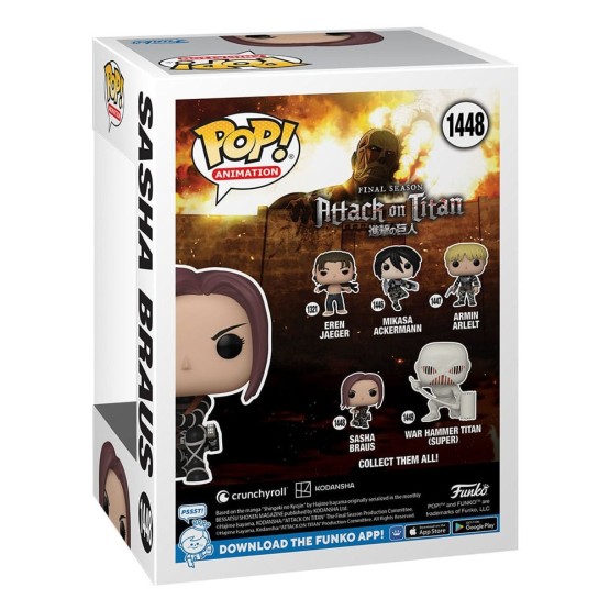 Funko POP! 1448 Sasha Braus ( Attack on Titan)