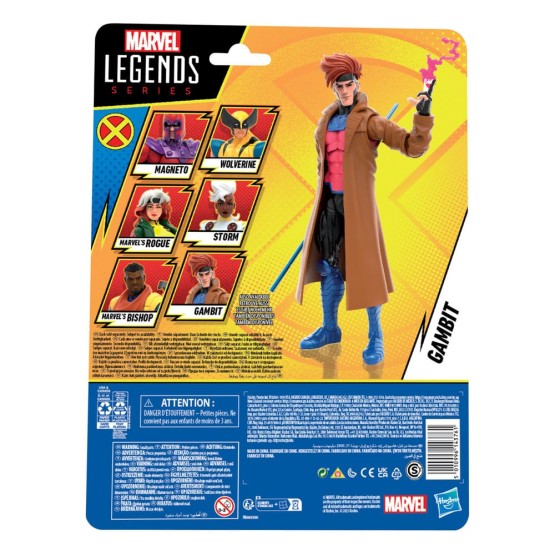 Gambit Marvel Legends X-Men 97 figura 15 cm