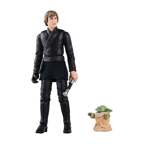 Luke Skywalker & Grogu VC SW: The Book of Boba Feet The Vintage Collection figura 9,5 cm