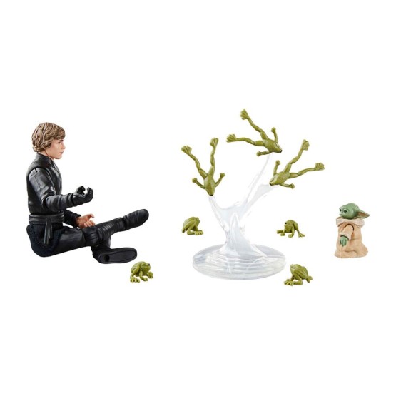 Luke Skywalker & Grogu VC SW: The Book of Boba Feet The Vintage Collection figura 9,5 cm