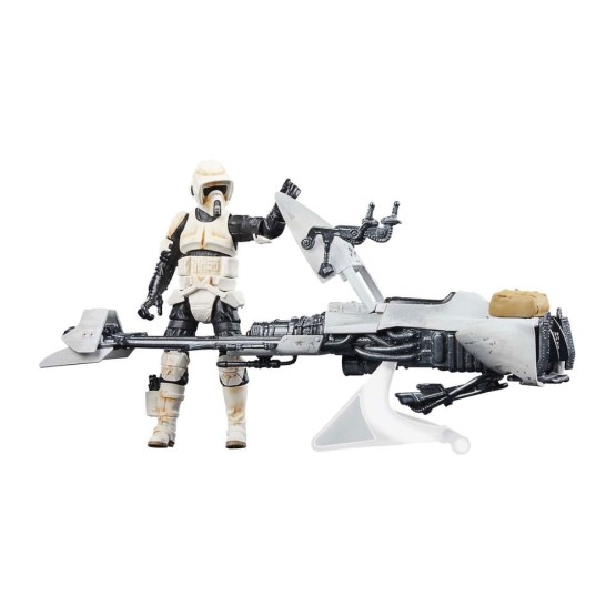 Speeder Bike Scout Trooper & Groogu VC 284 SW: The Mandalorian The Vintage Collection figura 9,5 cm