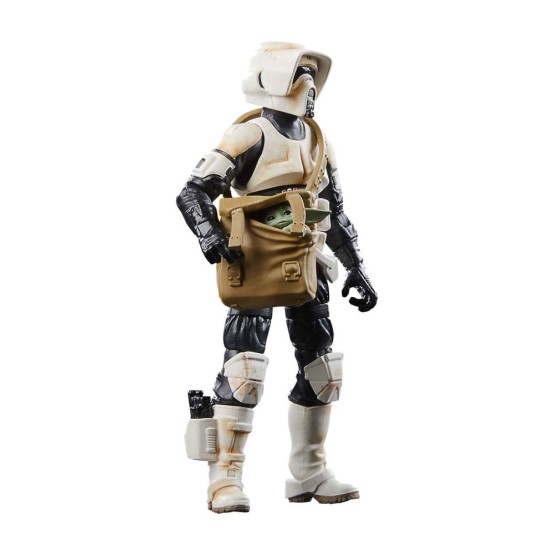 Speeder Bike Scout Trooper & Groogu VC 284 SW: The Mandalorian The Vintage Collection figura 9,5 cm