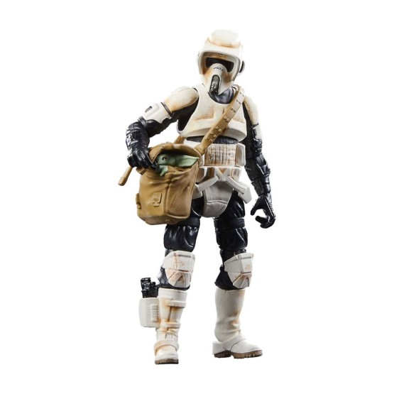 Speeder Bike Scout Trooper & Groogu VC 284 SW: The Mandalorian The Vintage Collection figura 9,5 cm