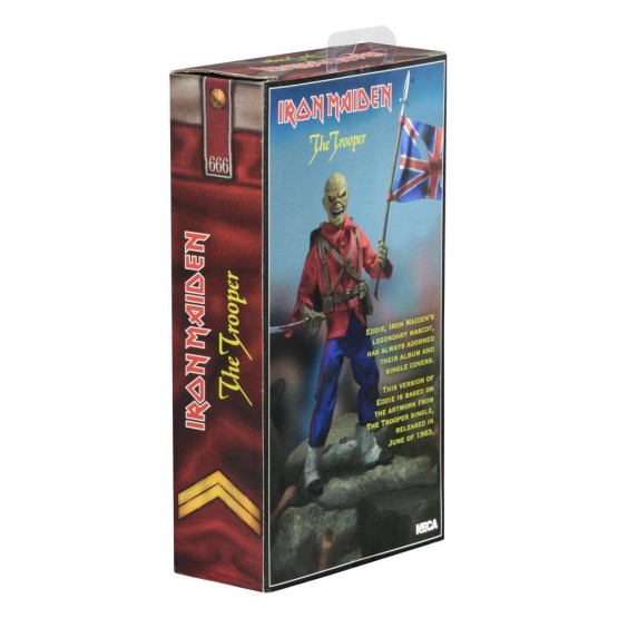 Eddie Retro Tropper Iron Maiden Ultimate Neca figura 20 cm