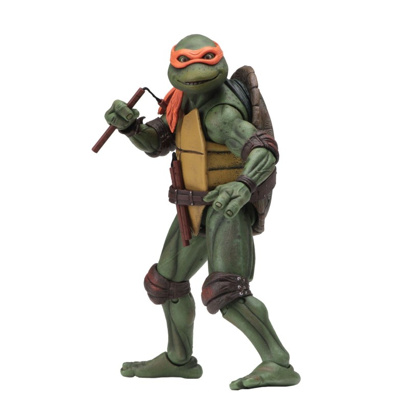 Michelangelo Tortugas ninja TMNT Neca figura 18 cm