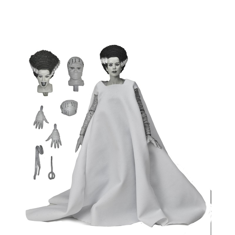Bride of Frankenstein (B/N) Universal Monsters Ultimate Neca figura 18 cm