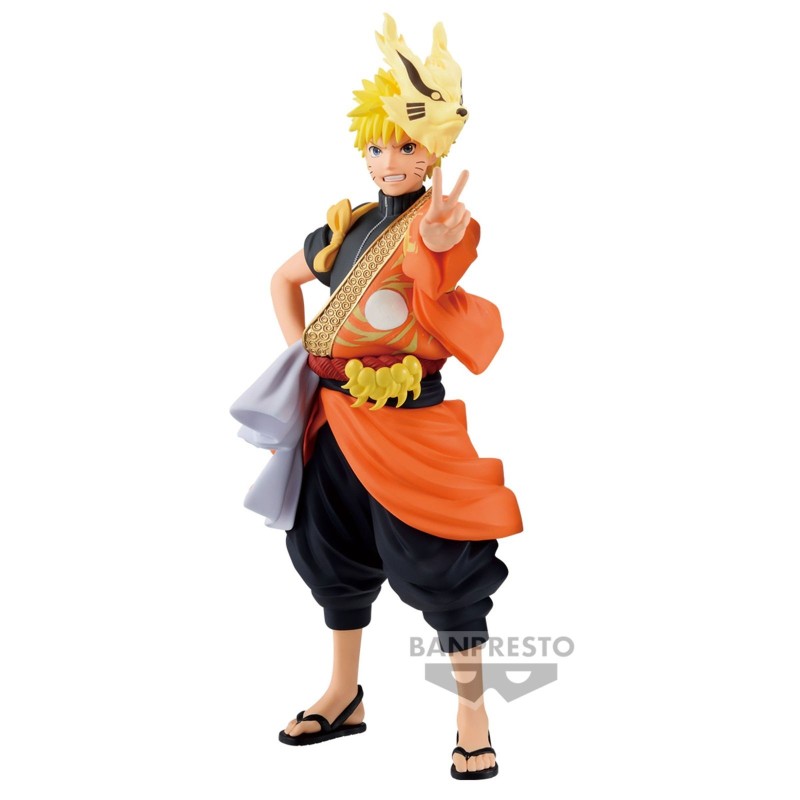 Naruto Uzumaki 20 Th Anniversary Costume fig 16 cm