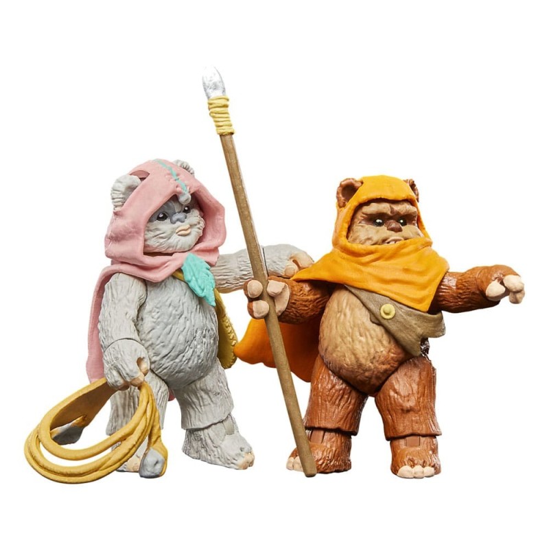 Ewoks Star Wars Wicked  Kneesaa Pack de 2 figuras 10 cm