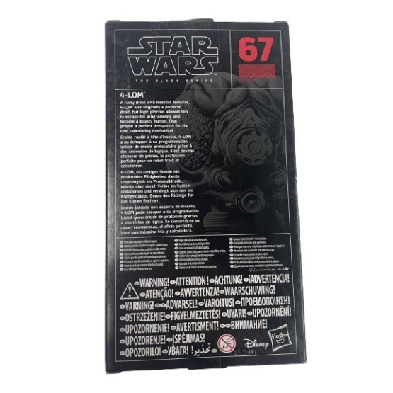 4-LOM The Black series 67 SW: The Empire Strike Back figura 15 cm