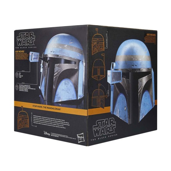 Casco Axe Woves The Black Series SW: The Mandalorian Réplica