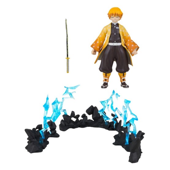 Zenitsu Thunder Breathing Deluxe Demon Slayer figura 13 cm