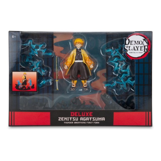 Zenitsu Thunder Breathing Deluxe Demon Slayer figura 13 cm