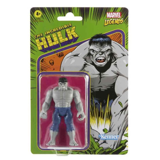 Hulk (gris) Marvel Legends Retro 9,5 cm