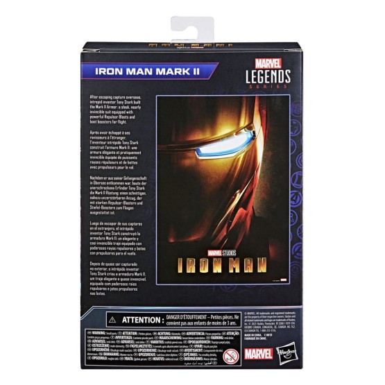 Iron Man Mark II The Infinity Saga Marvel Legends figura 15 cm