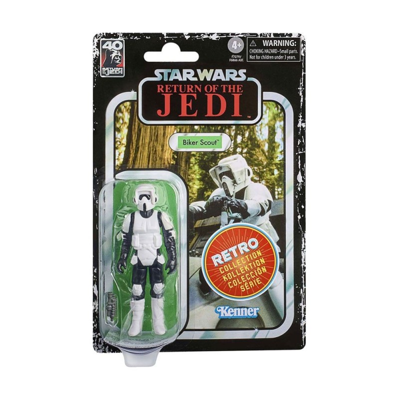 Biker Scout SW: Episode VI retro collection figura 10 cm