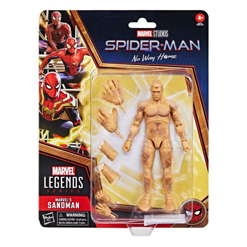 Sandman Spider-Man Marvel Legends No Way Home figura 15 cm