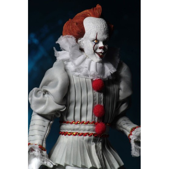 Pennywise Retro It 2017 Stephen King figura 20 cm