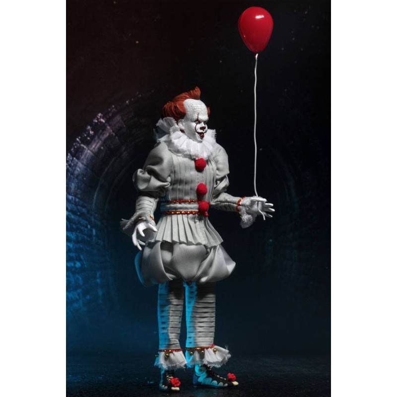 Pennywise Retro It 2017 Stephen King figura 20 cm