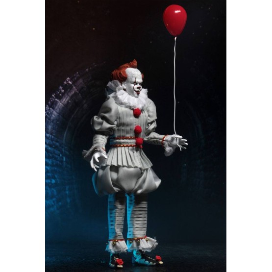 Pennywise Retro It 2017 Stephen King figura 20 cm