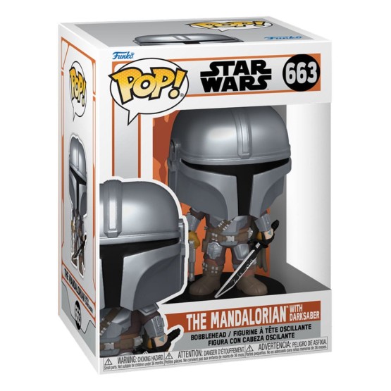 Funko POP! 663 The Mandalorian with Darksaber