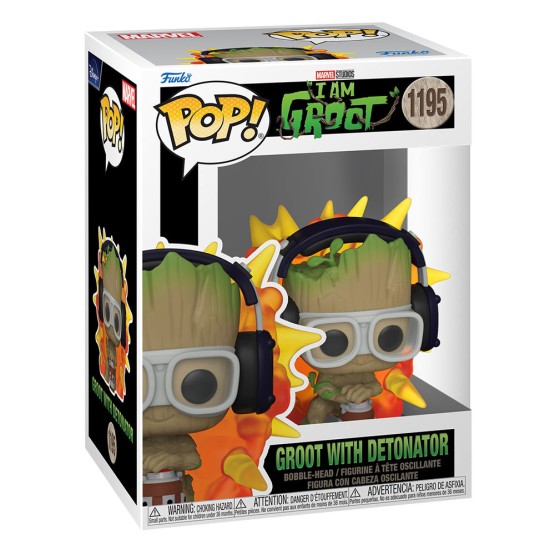 Funko POP! 1195 Groot with detonator  (I am Groot)